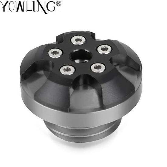 Vít nắp đậy phụ xe máy cnc nắp dầu động cơ xe máy m19x2.5 cho kawasaki - ảnh sản phẩm 5