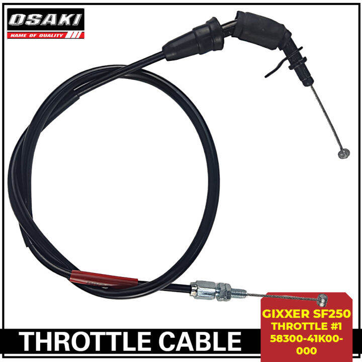 Osaki Suzuki Gixxer SF250 Osaki Motorcycle Throttle Cable Lazada PH