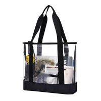 [COD] hair transparent shopping bag 20 inches large portable bench school womens