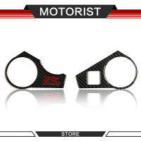 Carbon Motorcycle Decal Pad Triple Tree Top Clamp Upper Front End Car Stickers Decals For SUZUKI GSXR1000 K9 L1 2009-2016