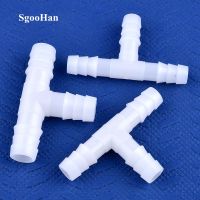 ✚☇❍ 5 200pcs 4 13mm PE Plastic Tee Connectors Aquarium Tank Adapter Air Pump Hose Pagoda Joints Garden Irrigation System Pipe Joint