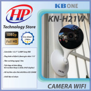 Camera IP WiFi KBONE KN-H21W 2.0 Megapixel, Tích Hợp Còi Báo Động