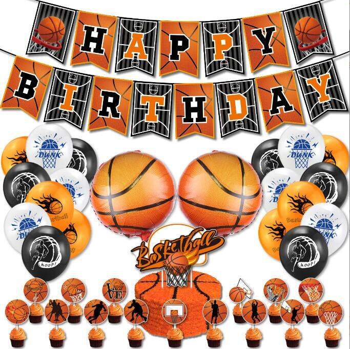 Basketball Party Decoration Supplies Sports Theme Birthday Party Decor