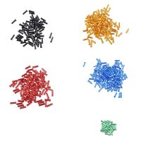 500Pcs Cable End Crimp Bike Cable End Caps Cable Caps for Bike Shift Alloy Road Mountain Bike Brake Tips Shifter