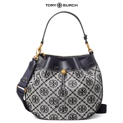 Tory Burch 41885 Fleming Triple Compartment Tote Leather Shoulder