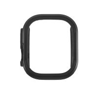 1 Piece Soft TPU Case Screen Protector Anti-Scratch Shell for Apple Watch Ultra Black