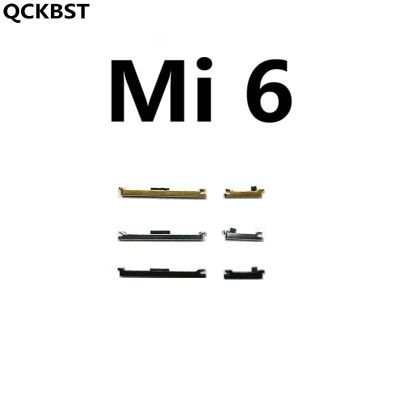 ปุ่มเปิดปิดคีย์ด้านข้างใหม่และปริมาณกุญแจปุ่มกดชิ้นส่วนอะไหล่สำหรับ Mi6 Xiaomi Mi 6