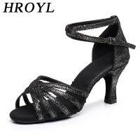 Hot Selling Womens Tango/Ballroom/Latin Dance Dancing Shoes Heeled Salsa Professional Dancing Shoes For Girls Ladies 5Cm/7Cm