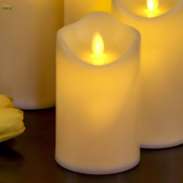 ZMall LED Flameless Candles Lights Concert Arrangement Flickering