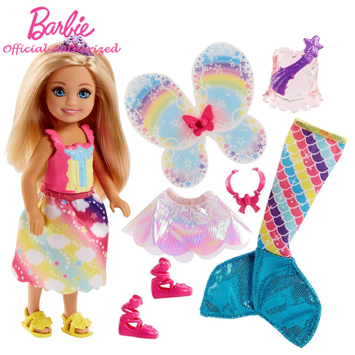 barbie-mini-dolls-toys-chelsea-series-pocket-girls-collection-pretend-brinquedo-funny-accessories-free-cute-mermaid-birthday
