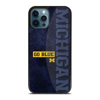 Go Blue มิชิแกนสำหรับ iPhone 13 Pro Max 11Pro 12Pro 8 11Promax Xs 8Plus Xr X 11 Xsmax 12 Samsung S21 S21 Ultra Note20 S20 S10 Note8 Note9 Note10 Huawei Mate40 P40 P30