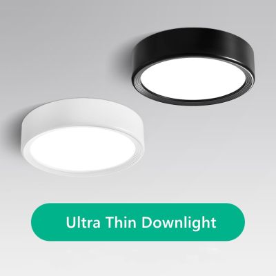 Hot Ultra Thin LED โคมไฟเพดาน220V พื้นผิว Led Down Lights 51015W Spot โคมไฟแผงสำหรับห้องนั่งเล่น