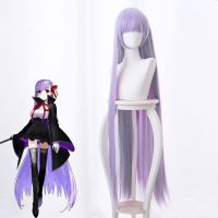 FGO Fate Tung Sakura BB Light Blue Purple Horse Shape Ponytail Long Straight Hair Cos Wig Anime Cosplay Game Kawaii Female Wig