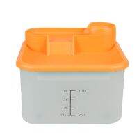 เครื่องจ่ายน้ำน้ำพุอัตโนมัติ Pet แบบเงียบ2l น้ำปริมาณมากกรอง3ชั้น