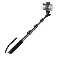 PULUZ โมโนพอดไม้เซลฟี่มือถือแบบปรับขยายได้สำหรับ Iphone Gopro HERO 6 5 4เซสชั่นความยาวโทรศัพท์มือถือ: 40-120ซม.