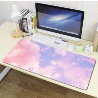 Top Quality Pink Clouds Sky Office Mice Gamer Soft Mouse Pad Large Mouse Pad Keyboards Mat Kawaii Mouse Pad Writing Desk Mat