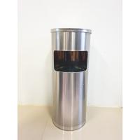 WQO ถังขยะ Stainless Steel   ถังขยะสแตนเลส 25x61cm ST201015-12 ที่ใส่ขยะ  Trash can