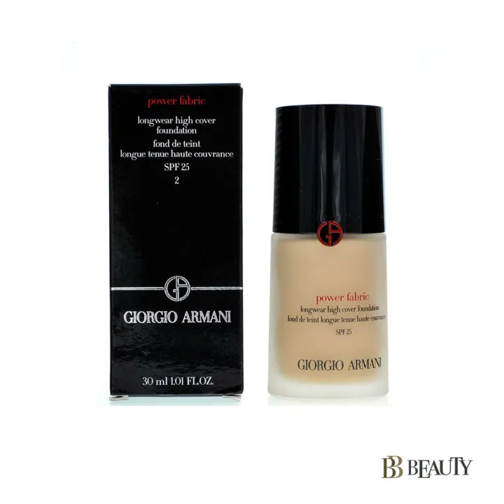 Giorgio Armani Power Fabric+ Foundation SPF25 30ml # / #2 | Lazada  Singapore