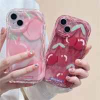 BGF Korean Pink IPhone 14 12 13 Japan Fruit Soft Silicone Cover