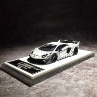 Time Micro 1:64 Model Car Lambro LP700 GTEVO Alloy Die-Cast Running Sport - White Luminous