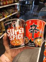 shin cupramen ชินราเมน Shin Red Spicy Cupเรด ซุปเปอร์ สไปซี่