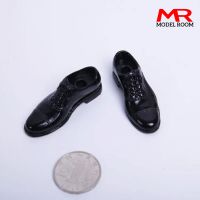 hot！【DT】☁❧  1/6 Scale Male Round Toe Shoes Leather 12 Detachable Feet Figure Dolls