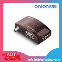 อุปกรณ์แปลงสัญญาณภาพ ONTEN OTN-7112 BNC Coaxial S-Video CCTV to VGA Converter รับประกัน 6 เดือน