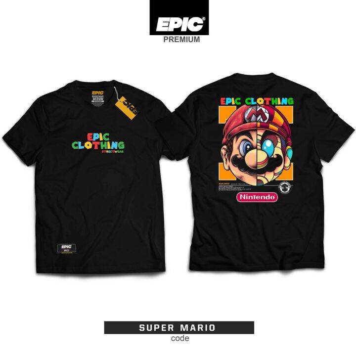 PREMIUM SUPER MARIO EPIC CLOTHING STREETWEAR (100 HYBRID COTTON