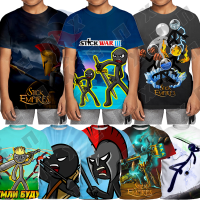 เสื้อยืด Stickwar Legacy ENX 3-13ปีเสื้อเด็กเสื้อกันหนาวสำหรับเด็กเสื้อยืดพิมพ์ลาย