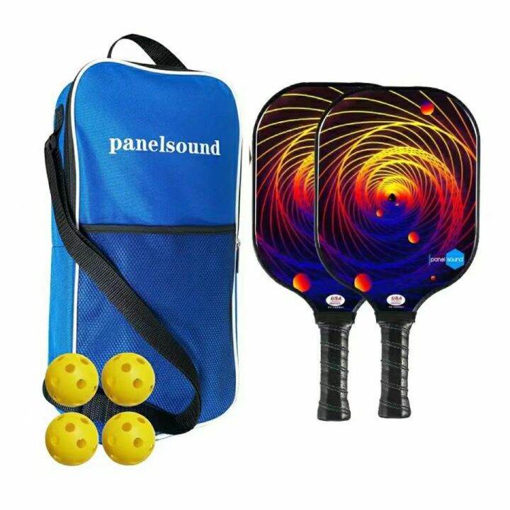 Pickleball Paddles, USAPA Approved Graphite Carbon Fiber/Fiberglass
