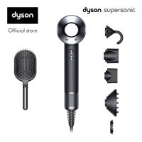 Dyson Supersonic™ Hair Dryer HD08 (Black/Nickel) และ Paddle brush ไดร์เป่าผม ไดสัน สีดำ