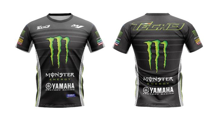 เสื้อยืดพิมพ์ลาย-monster-yamaha-เสื้อกีฬาพิมพ์ลาย-เสื้อกีฬา-ผ้าแห้งไว-เสื้อมอไซน์-เสื้อซิ่ง