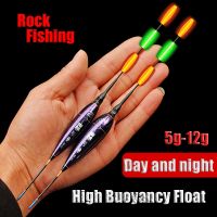 ۩ JiuYu Fishing Float LED Electric Float 5-12G Light Fishing Tackle Luminous Electronic Float With CR425 Battery Glow In The Night