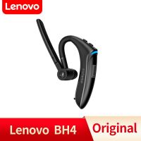 Lenovo BH4ไร้สาย BT 5.0ชิปหูฟัง TWS หูฟังลดเสียงรบกวนหูแบบเดี่ยวหูฟังบลูทูธสไตล์นักธุรกิจการโทรที่มีคุณภาพเสียง HiFi