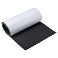 Uxcell EVA Foam Sheets Black Self Adhesive Back 6.56ft x 11.8 Inch 1/2/3/4/5mm Thickness for Handmade Cards Shapes and Letters