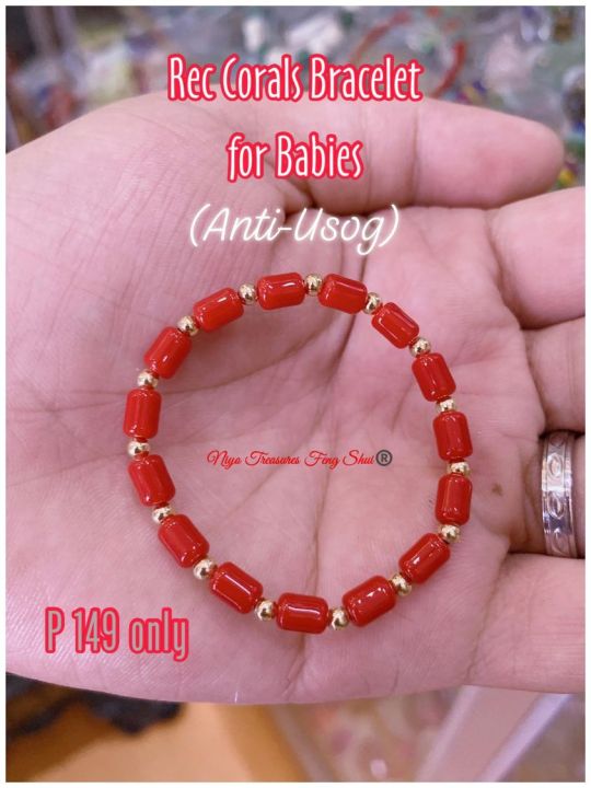 Coral Bracelet for your babies    LF Crystal Bracelet  Facebook
