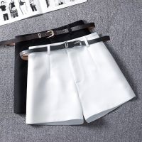 【hot】 Shorts Womens SpringSummer Waist Loose Straight-Leg A- Ropa Mujer