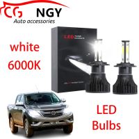 สำหรับ Mazda BT50 2014-2019หลอดไฟหน้า LED 6000K สีขาว High &amp; Low Beam Kit (1คู่)