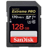 เม็มโมรี่การ์ด( 128 GB SD CARD (เอสดีการ์ด) SANDISK EXTREME PRO SDXC CLASS 10 (SDSDXXY-128G-GN4IN)(