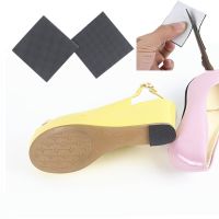 2Pcs Anti Slip Shoes Sole Protector Pad for Women High Heel Sandal Outsole Rubber Adhesive Ground Grip Shoe Bottom Sticker Pads