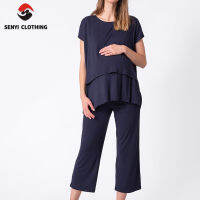 High Quality Cheap Price Nursing Pyjamas Pregnant Women Maternity Wear Cotton Pajamas Sets