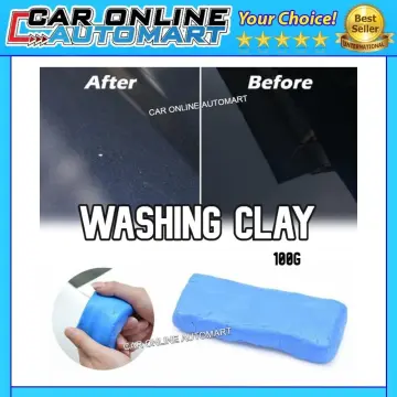  Car Washing Clay Bar Car Detailing Clay, 180g Auto Cleaning  Clay Bar Automotive Cleaner Effective Magic Clay Bar for Car Detailing  Cleaning for Car, Glass, Vehicles : Automotive