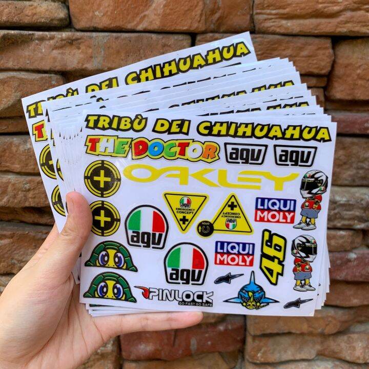 Agv Helmet Visor Decals Lazada PH