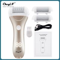 ZZOOI CkeyiN Elecric Foot File Callus Remover Machine 2 Speeds Rechargeable Heels Remove Dead Skin Grinding Pedicure Tools Feet Care