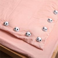 4/8pcs Panda Quilt Stand Slip-resistant Nordic Clips for Bed Sheet Blanket Clip Clothes Pegs Covers Fastener Clip Holder 2021