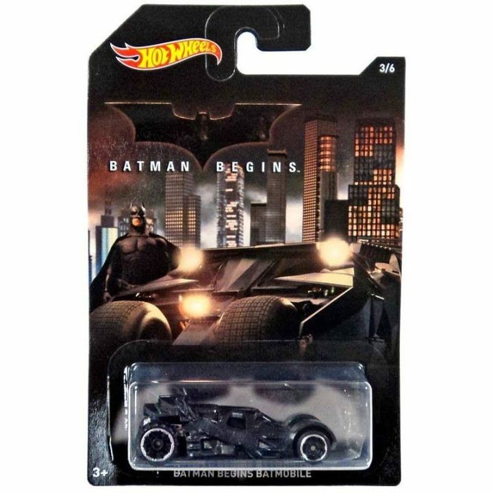 โมเดลรถแบทแมนฮอทวีล Hot Wheels - Batman Begins Batmobile | Lazada