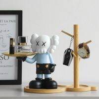 C6004 ?พร้อมส่ง ส่งเร็ว ส่งไว ?ส่งจาก กทม ตุ๊กตา Kaws จากดีไซน์เนอร์ชื่อดัง ที่วางกุญแจ ของใช้ เครื่องประดับ ตกแต่งบ้าน