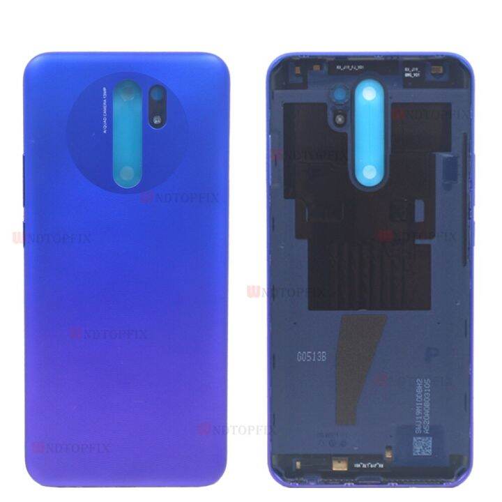 for-xiaomi-redmi-9-9a-battery-cover-panel-rear-door-housing-case-with-adhesive-for-redmi-9-back-glass-for-redmi-9a-battery-cover