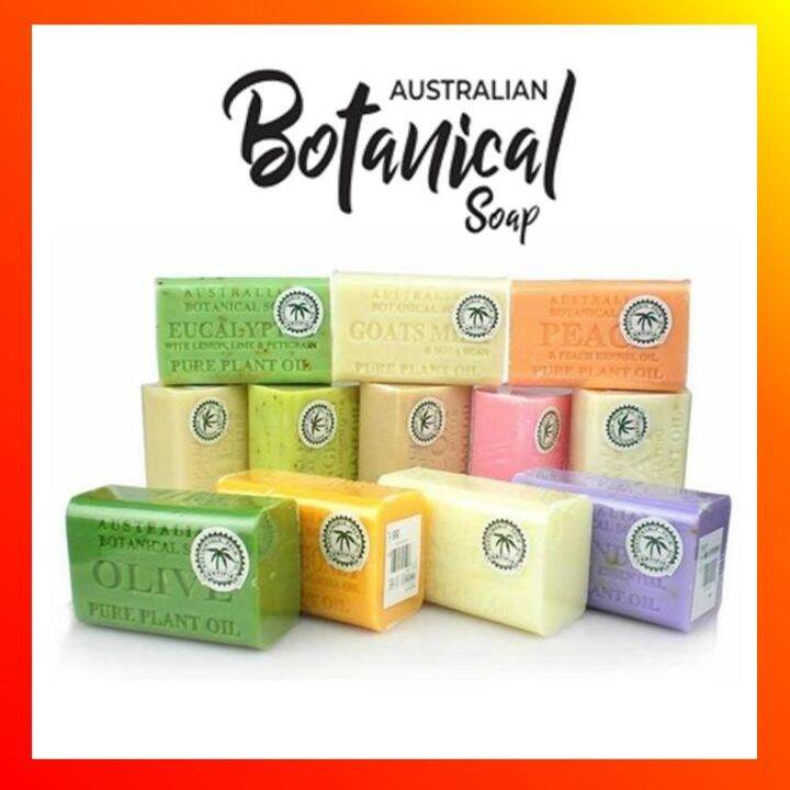AUSTRALIAN BOTANICAL Natural Organic Bar Soap 200g MADE IN AUSTRALIA