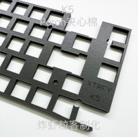 XTRFY K5คีย์บอร์ดเสียงแพ็คพร้อม Poron Plate Foam และ IXPE Switch Pad,Poron Case Film